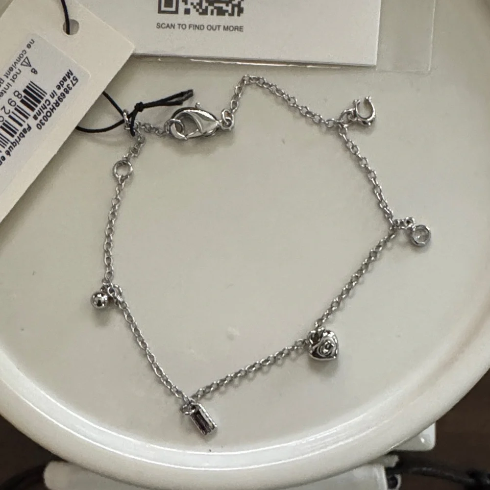 Coach Silver Chain Bracelet - Picture 2 of 10
